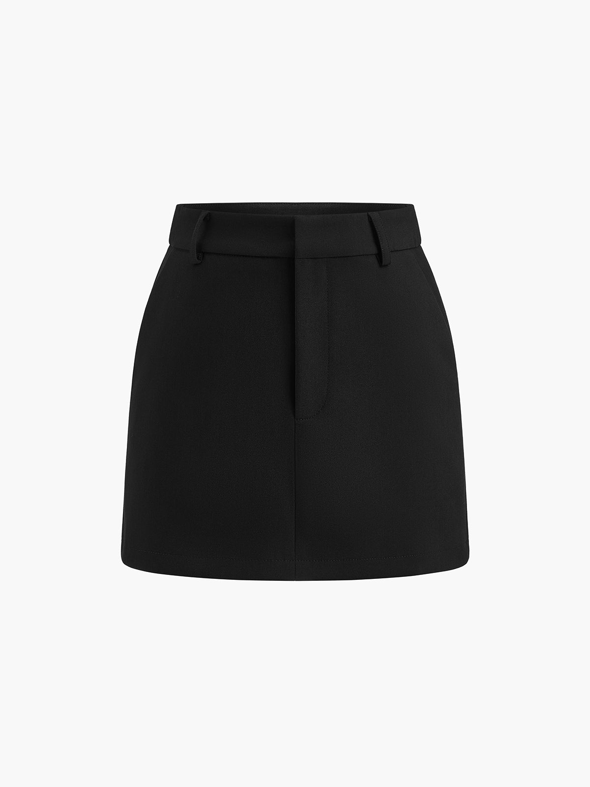 Flared Mini Pleated Short Skirt