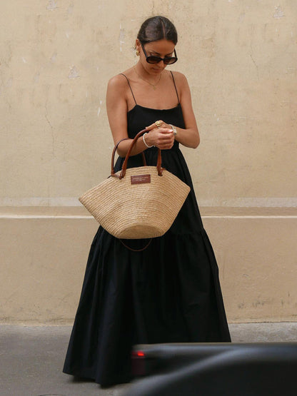 Elegant Sleeveless Maxi Dress