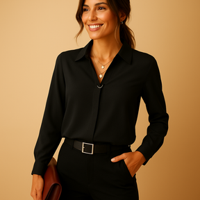 Classic Simple Women's Blouse - Nocini