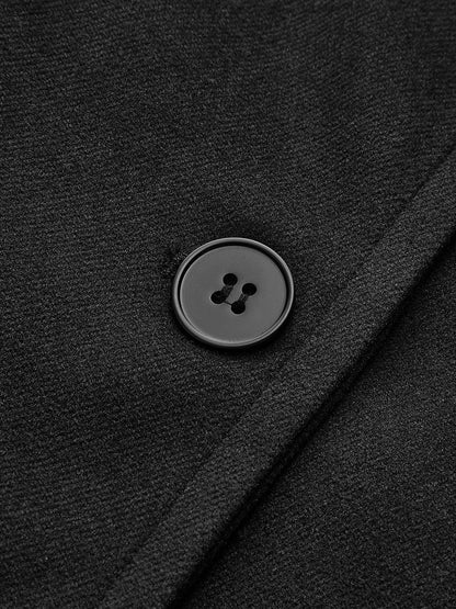 Relaxed Fit Large Pockets Button Coat
