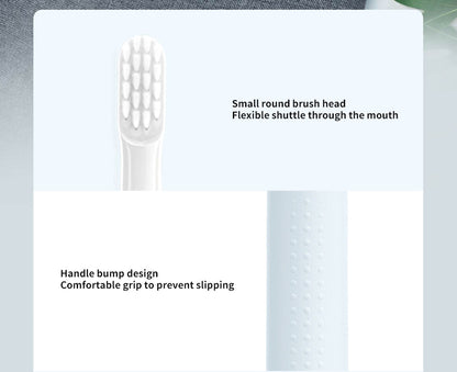 SONIC ELECTRIC TOOTHBRUSH - WATERPROOF AND USB RECHARGEABLE-White-Nora Luxe