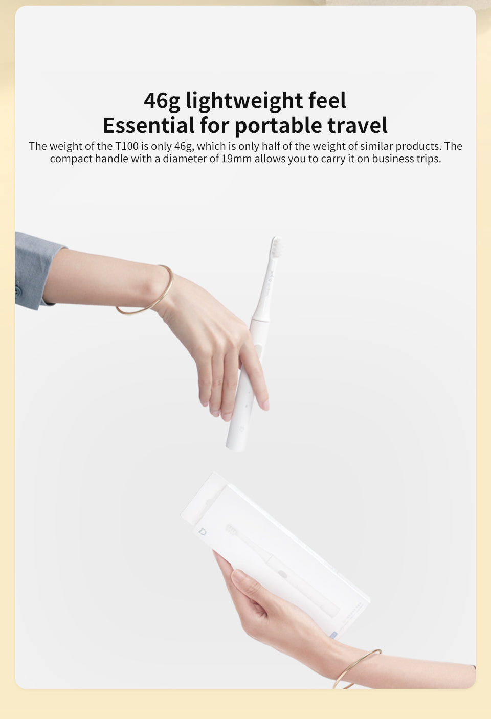 SONIC ELECTRIC TOOTHBRUSH - WATERPROOF AND USB RECHARGEABLE-White-Nora Luxe