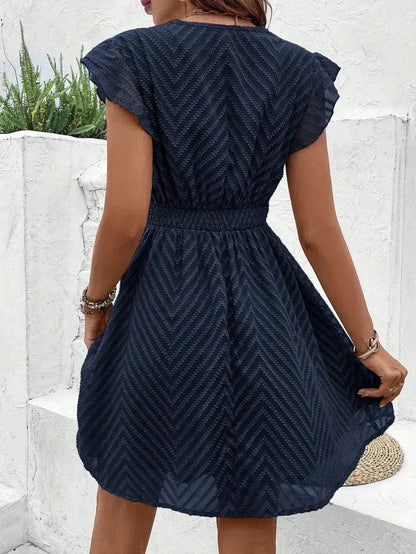 Classic Chic Off Shoulder Dress