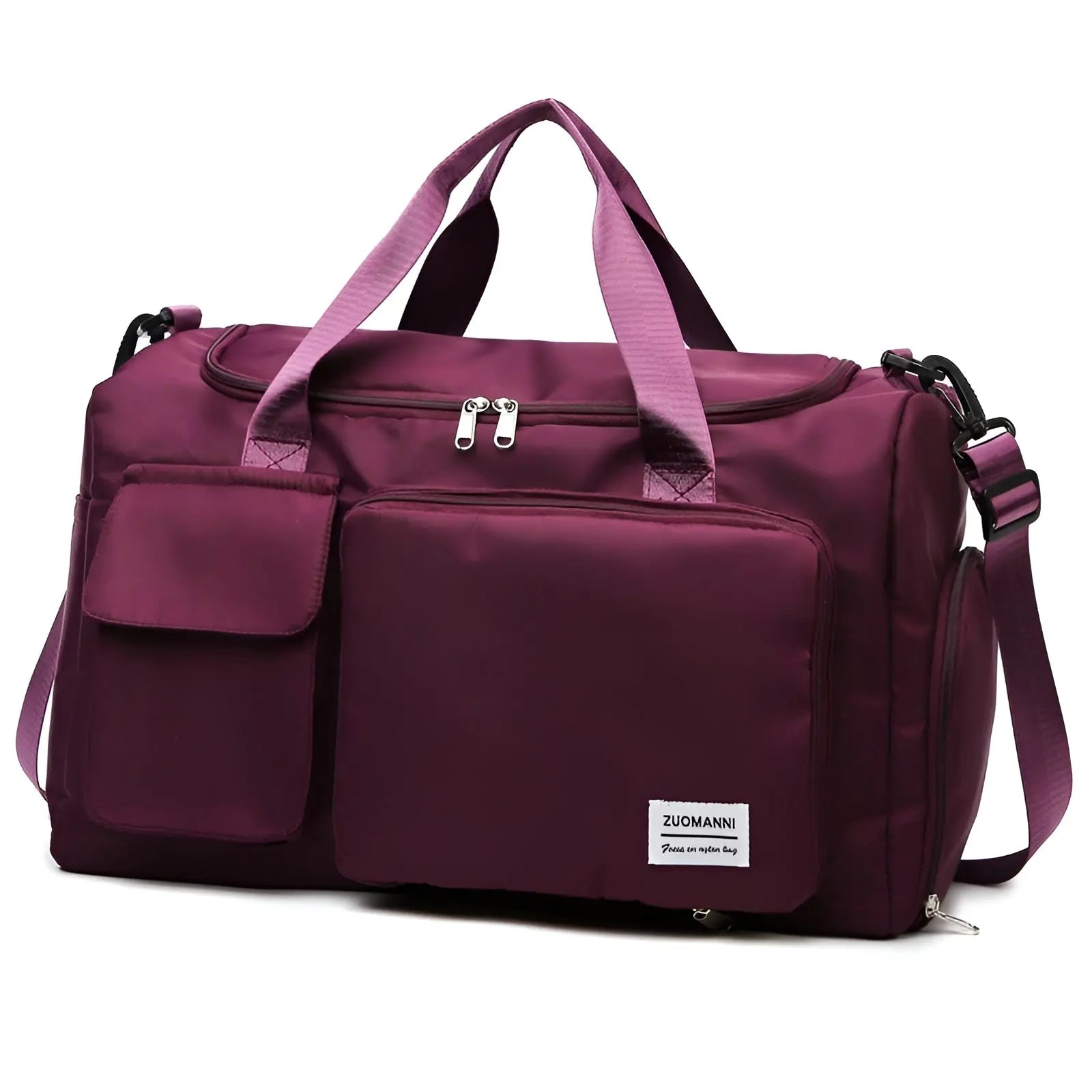 Spacious Waterproof Luxury Travel Bag - JetSet-Bordeaux-Nora Luxe