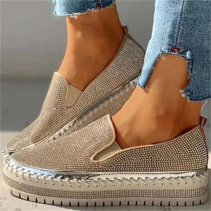 Comfortable Women's Slip On Loafers - Teyla - Pexav