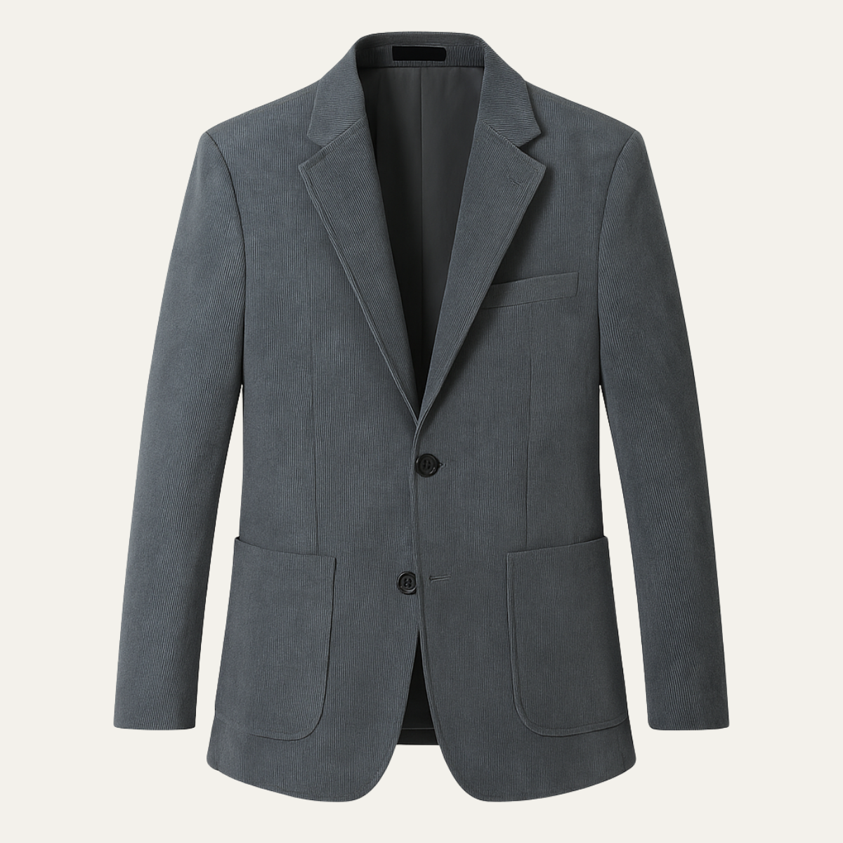 Classic Men's Textured Cord Blazer - Nocini
