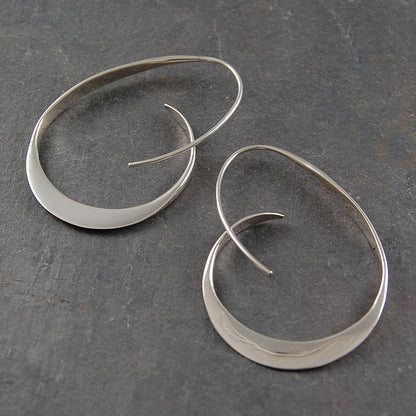 Spiral Shaped Earrings - Serina-Gold-Nora Luxe