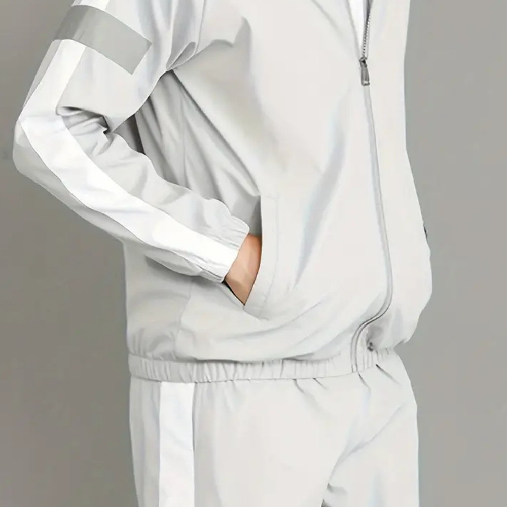 Sporty and Comfortable Tracksuit for Men - Milan-Black-S-Nora Luxe