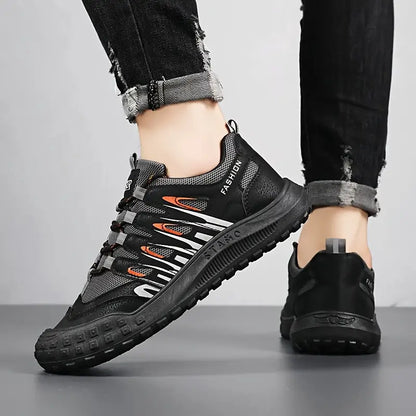 Sporty Men's Mountain Shoes - TrailRoyal-Green-7.0-Nora Luxe