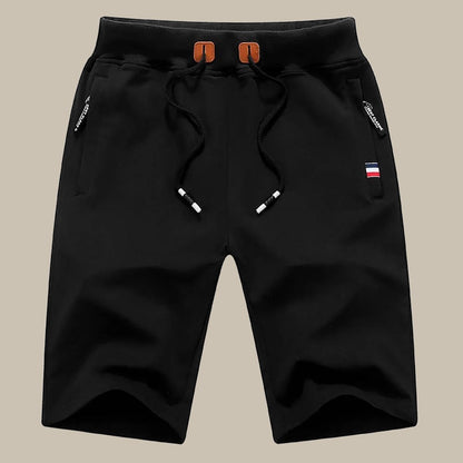 Sporty Men's Shorts | HUGO Casual Shorts-Black-M-Nora Luxe