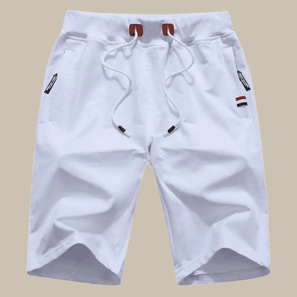 Sporty Men's Shorts | HUGO Casual Shorts-White-M-Nora Luxe
