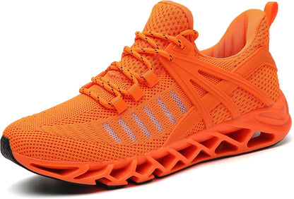 Sporty Men's Trainers - FlexLite-Dark Gray-6.5-Nora Luxe