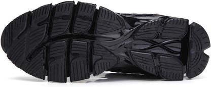 Sporty Men's Trainers - FlexLite-Dark Gray-6.5-Nora Luxe