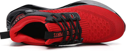 Sporty Men's Trainers - FlexLite-Dark Gray-6.5-Nora Luxe