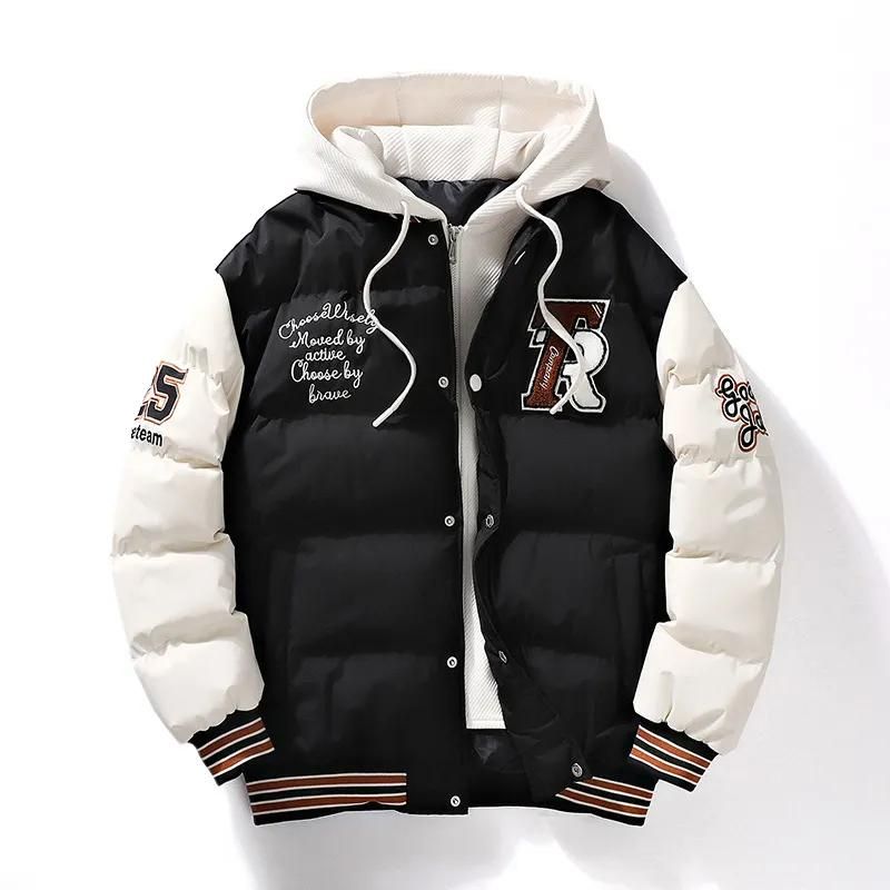 Warm Waterproof Mens Parka Jacket with Hood - Pexav