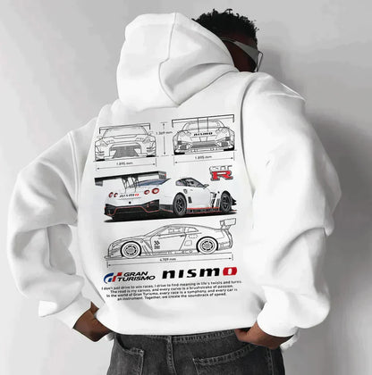 Sporty Racing Hoodie - Max-Wit C-S-Nora Luxe