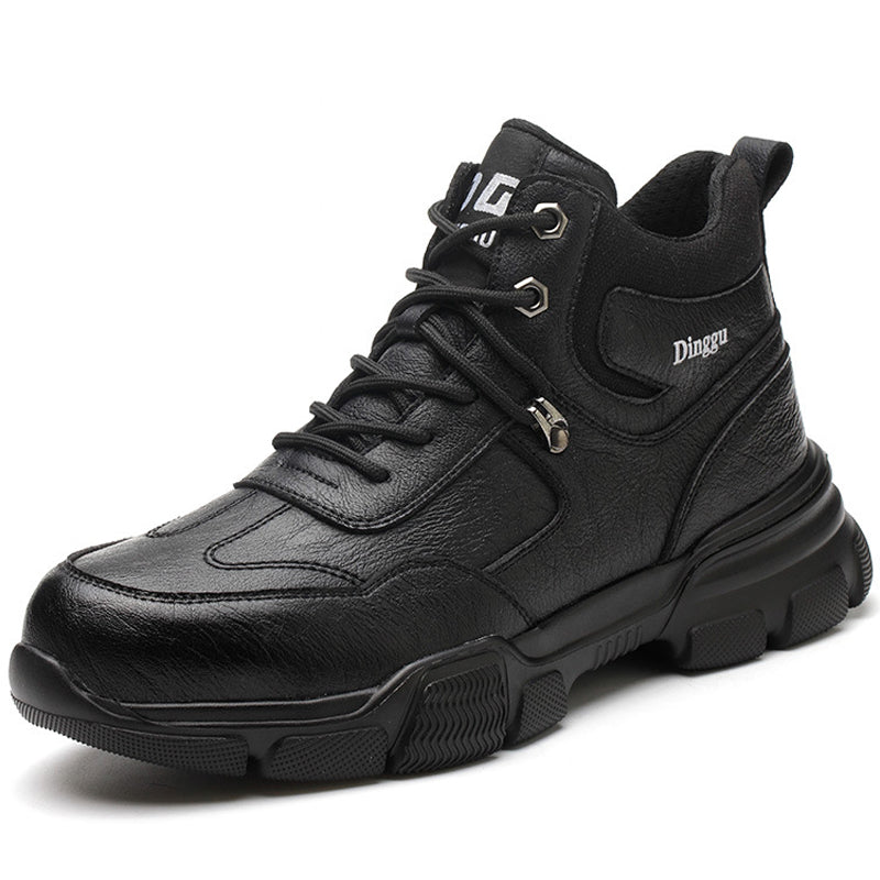Durable Work Shoes with Steel Toe Protection - Pexav