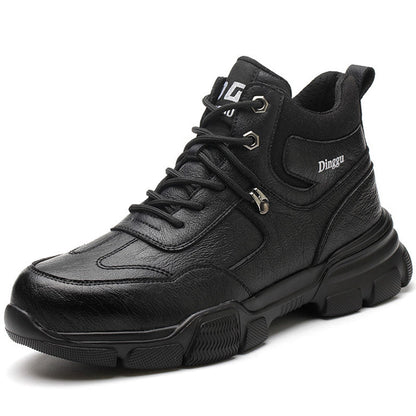 Durable Work Shoes with Steel Toe Protection - Pexav