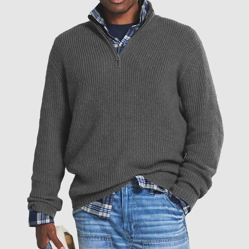 Smart Office Crew Neck Sweater - Nocini