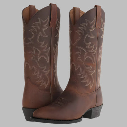Stylish Mens Western Boots - Olytrend