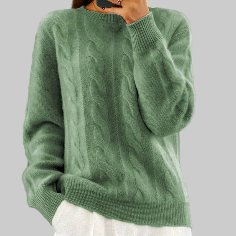 Soft Women's Winter Crew Sweater
