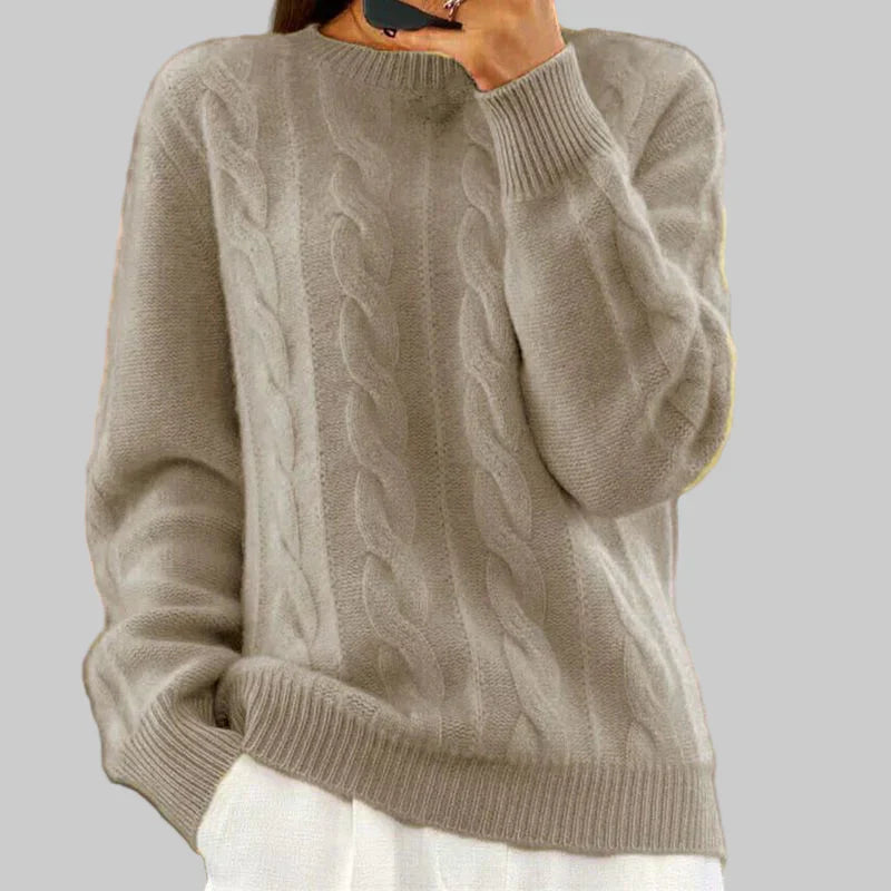 Soft Women's Winter Crew Sweater