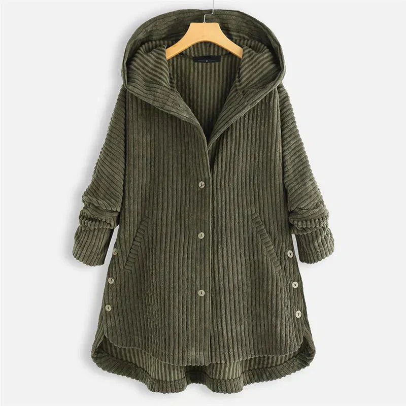Warm Fleece Hooded Jacket