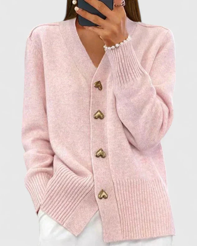 Chic Women's Open Front Cardigan