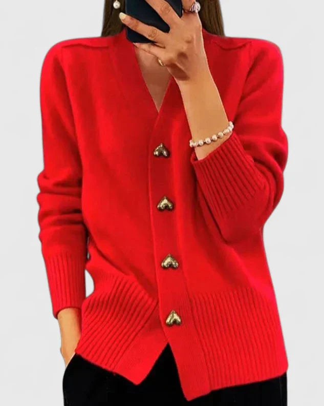 Chic Women's Open Front Cardigan