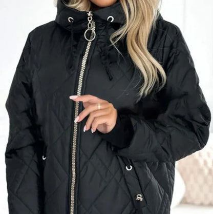 Warm Women's Padded Full Zip Jacket