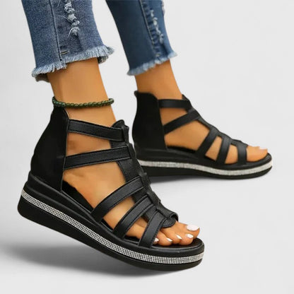 Comfortable Arch Support Strass Sandals