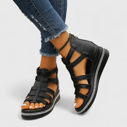 Comfortable Arch Support Strass Sandals