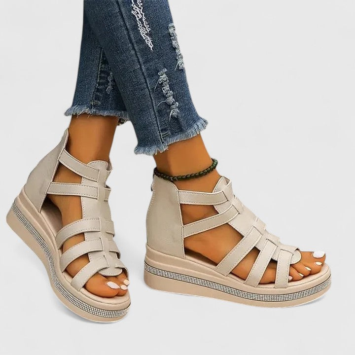 Comfortable Arch Support Strass Sandals