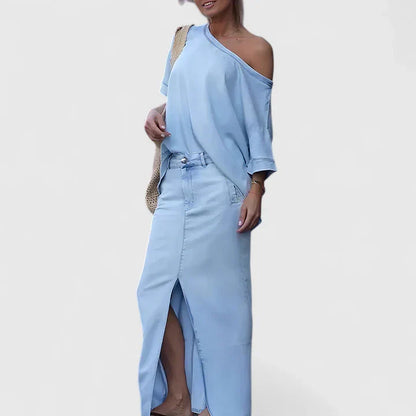 Beautiful Long Flowy Skirt Set