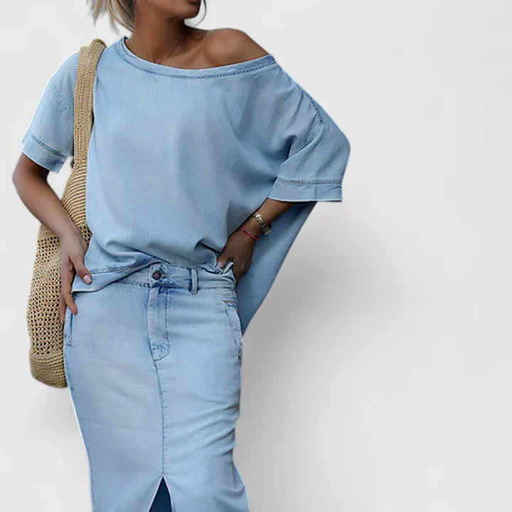 Elegant Long Skirt Outfit for Women
