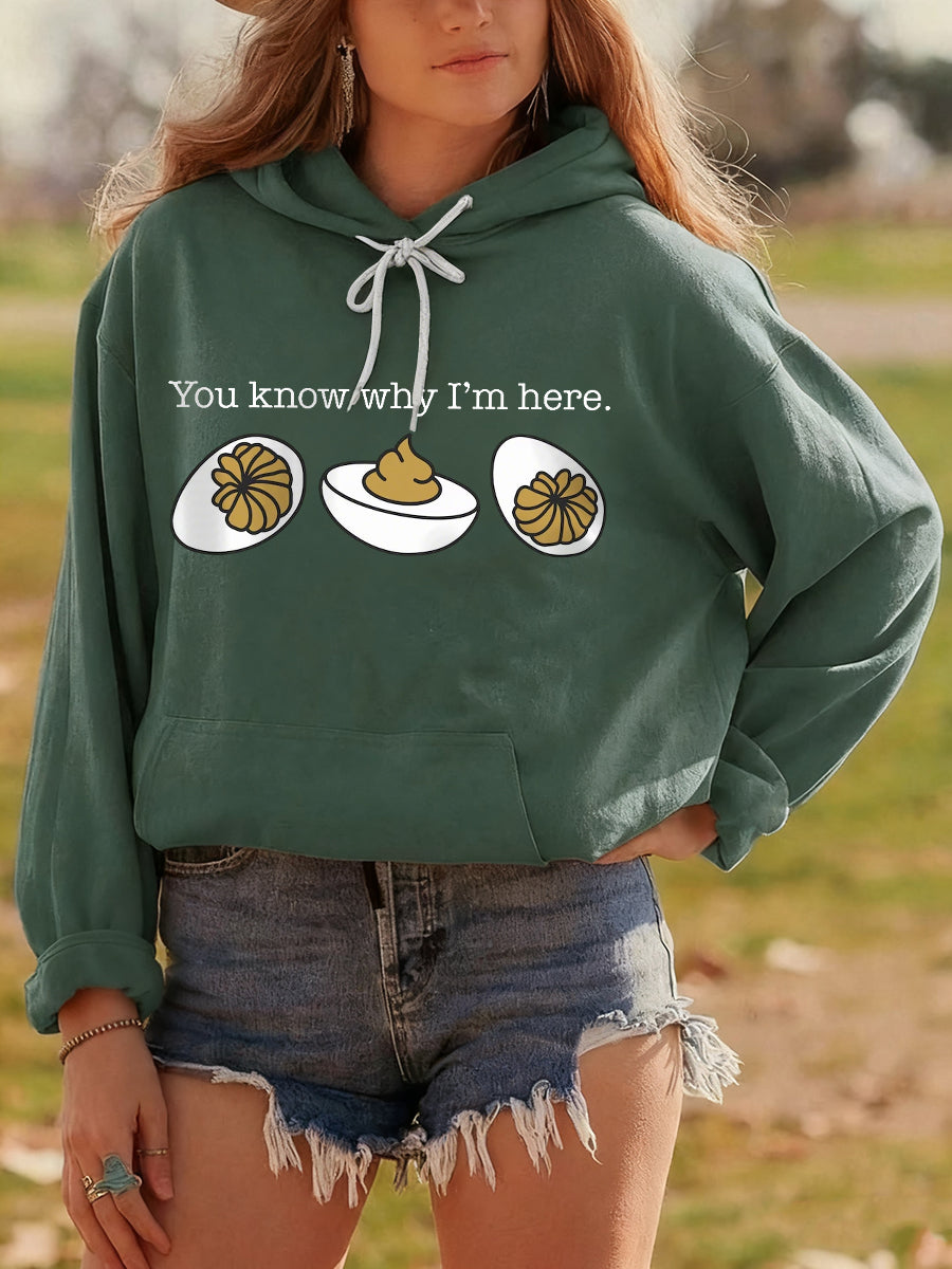 Funny Thanksgiving Graphic Hoodie - Olytrend