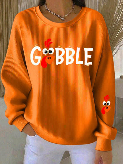 Cozy Fall Graphic Sweatshirt - Olytrend