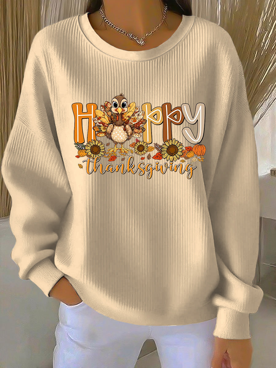 Thankful Fall Sweatshirt - Olytrend