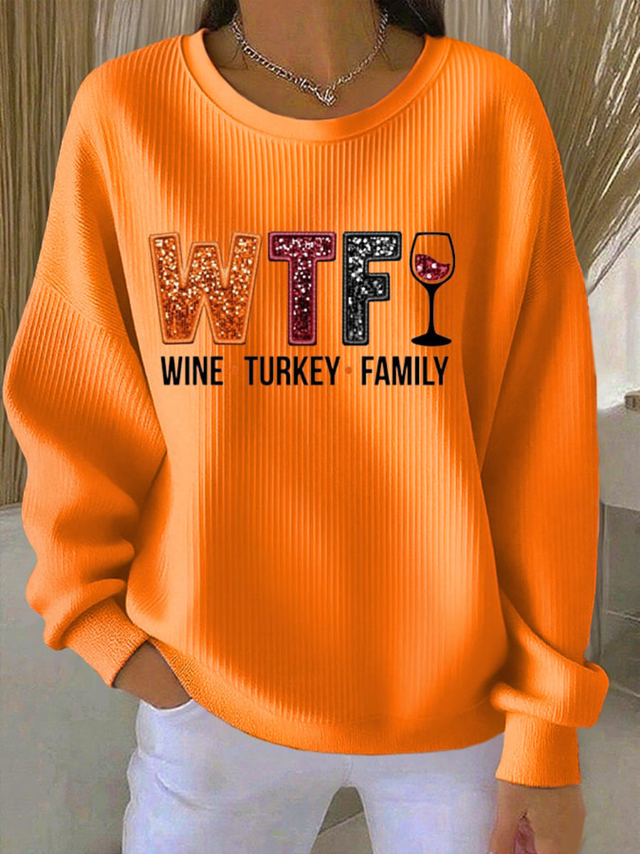 Cozy Fall Holiday Crew Neck Sweatshirt - Olytrend