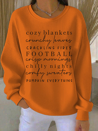 Soft Winter Crew Neck Sweatshirt - Olytrend
