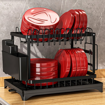 Stainless Steel Kitchen Drainer - Livano-White-Nora Luxe