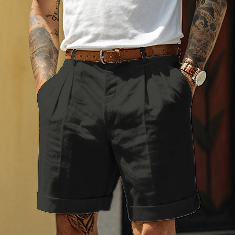 Image of Stan | Men's Pleated Shorts