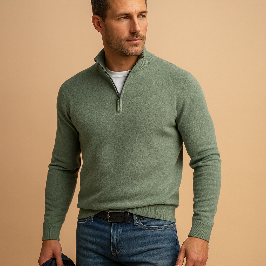 Casual Men's Zip Up Vest