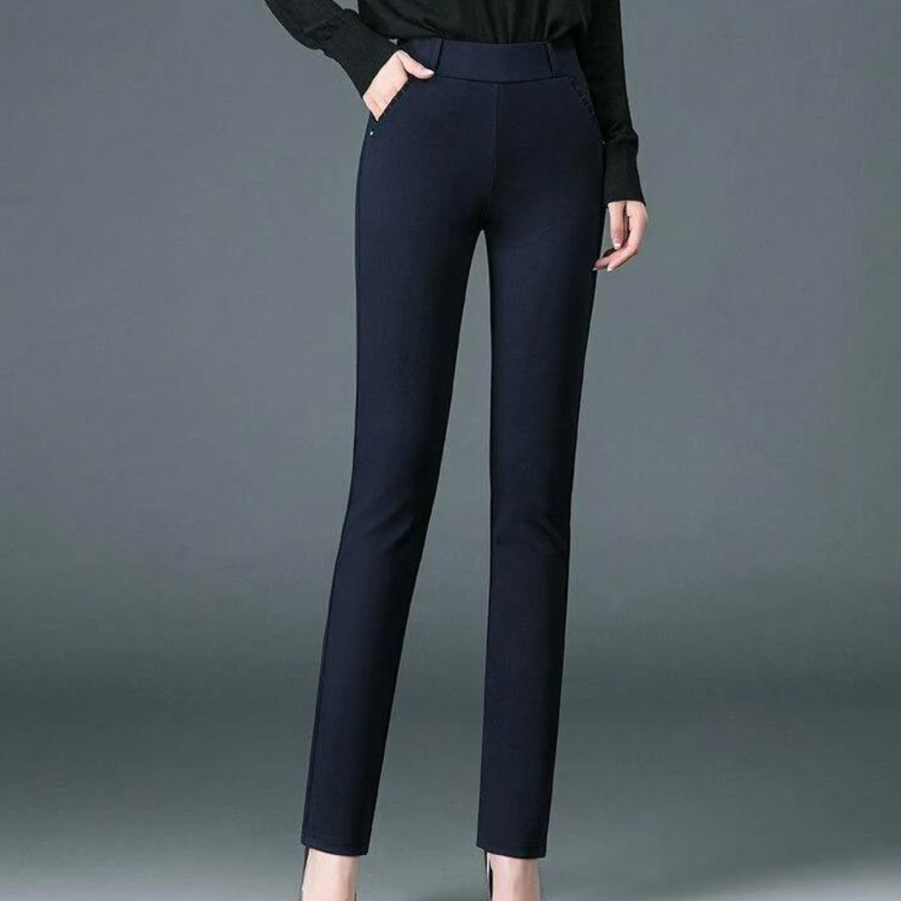 Classic Women's Pants with Elegant Style - Pexav