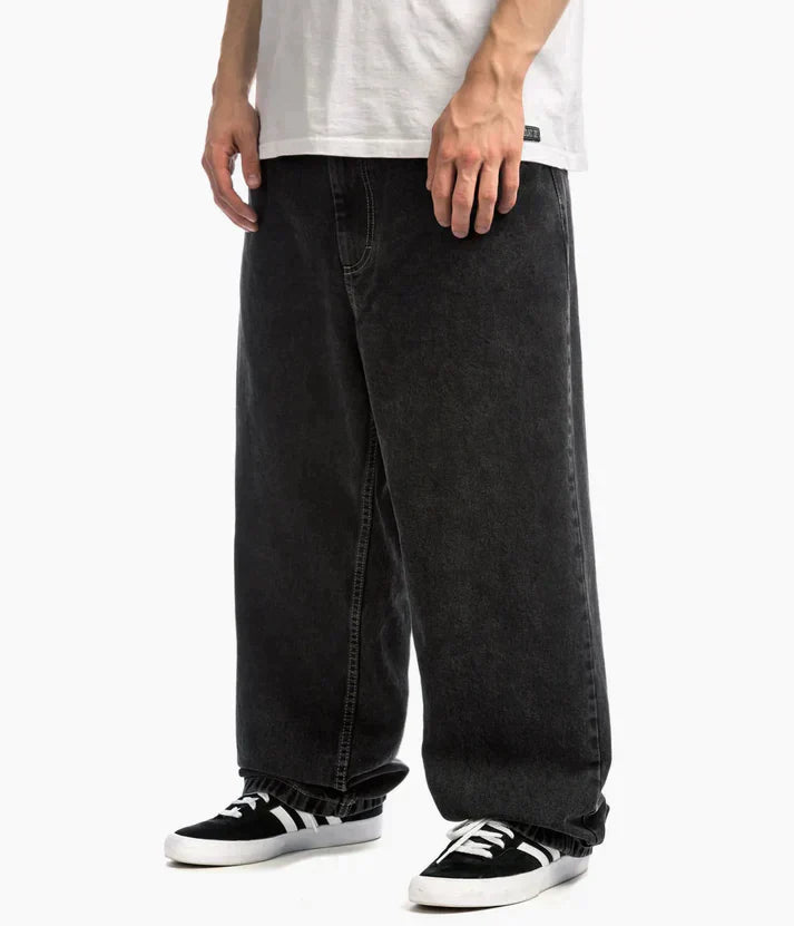 Casual Loose Fit Skate Jeans - Pexav