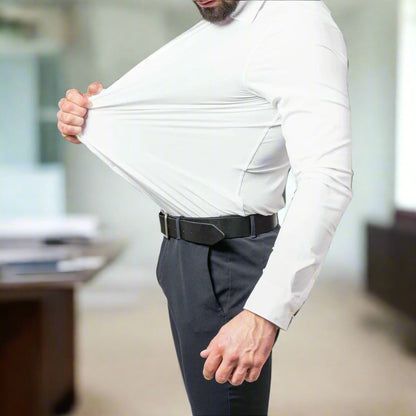 Slim Fit Mens Casual Stretch Shirt