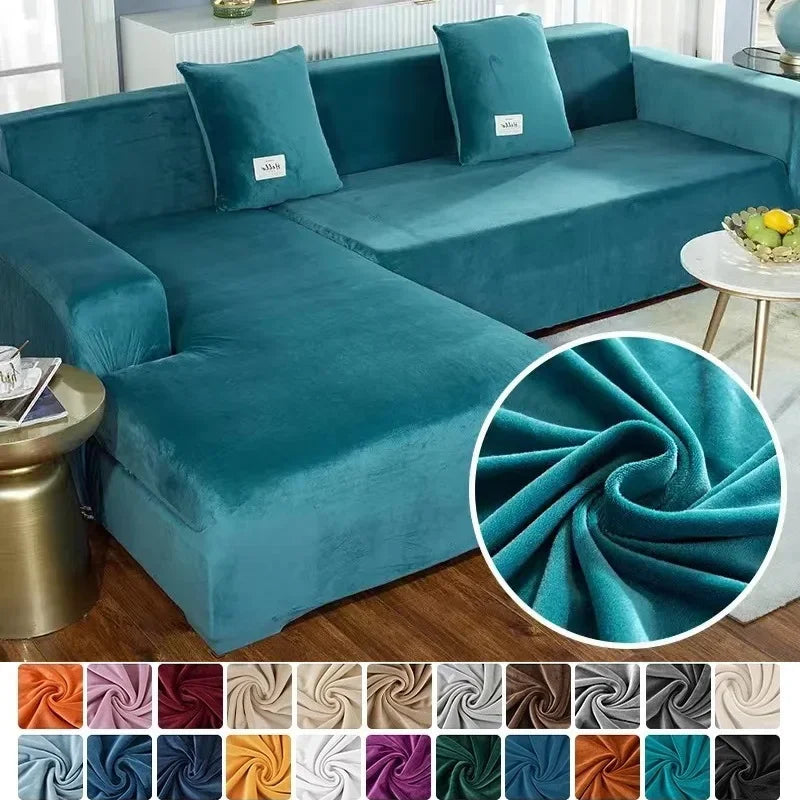 Plush Velvet Furniture Cover with Premium Look - Pexav