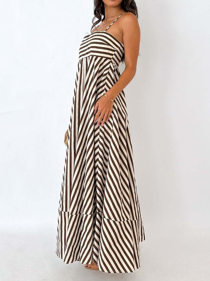 Casual Floral Maxi Summer Dress