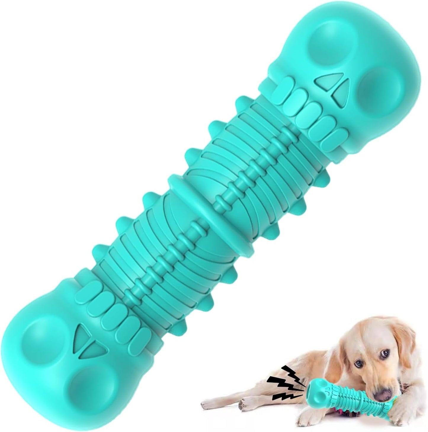 Strong Rubber Chew Toy for Dogs-Heavenly Blue-Nora Luxe