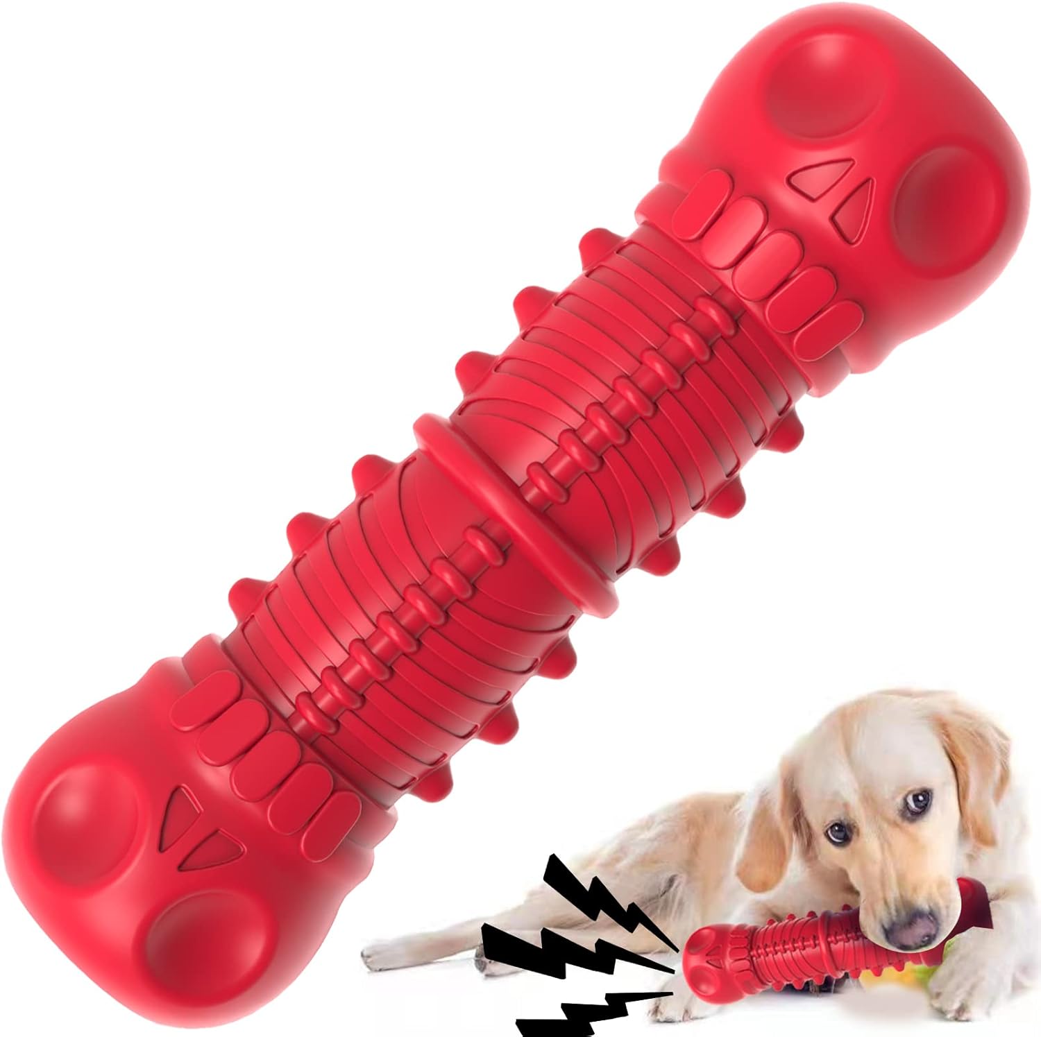 Durable Dog Rubber Chew Toy - Pexav